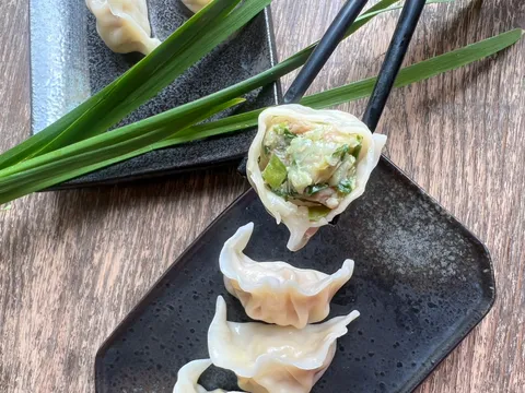韭菜鮮肉水餃